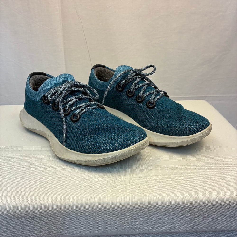 Allbirds Mens Tree Dashers‎ Sneakers in Teal 13